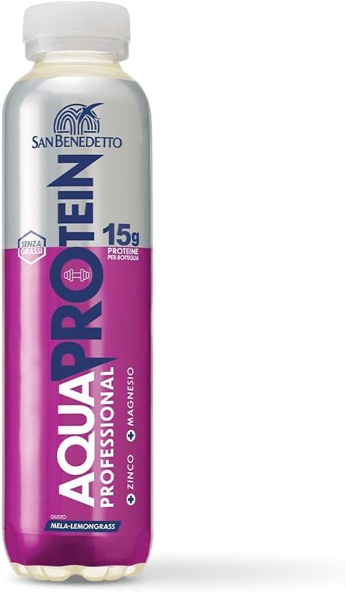 San Benedetto Acqua Protein Bevanda Proteica Mela Lemongrass