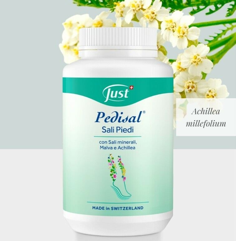 JUST - Sali Piedi e gambe PEDI SAL per pediluvio per piedi affaticati e accaldati - 500 grammi