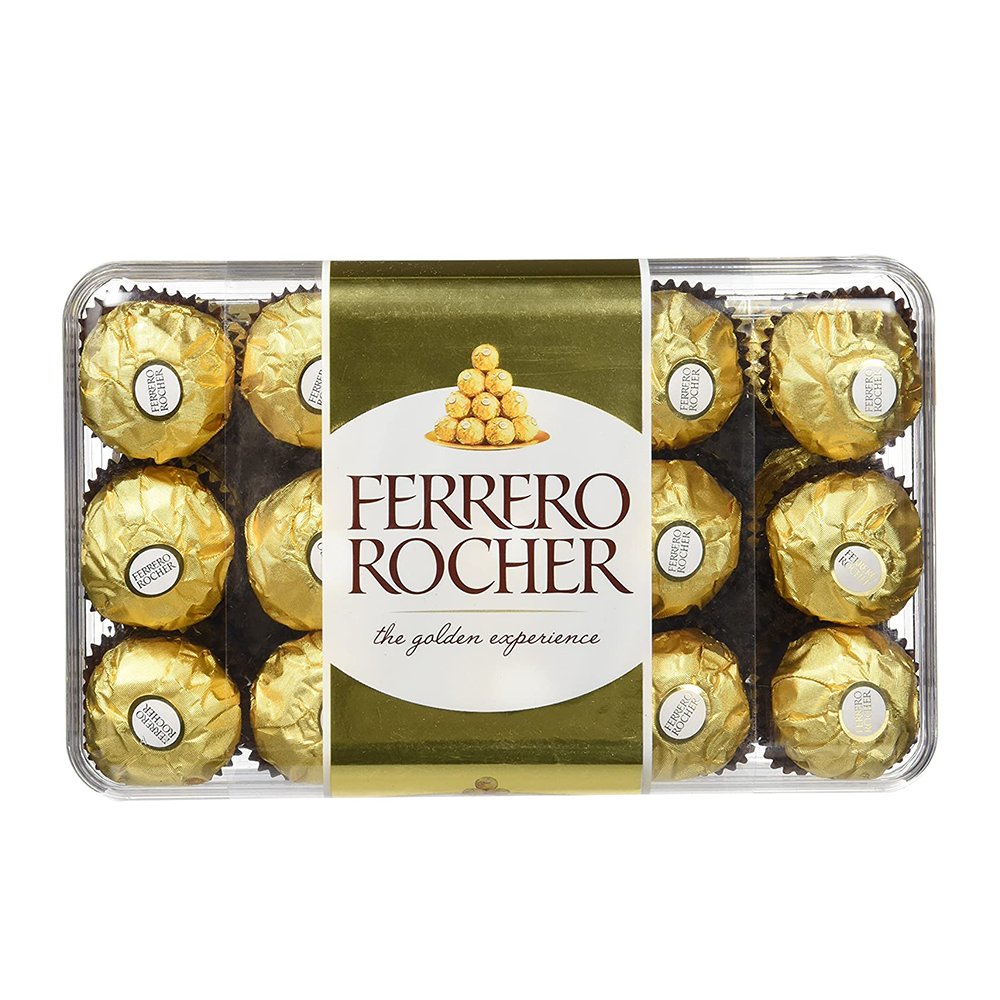 Ferrero Rocher Confezione da 30 Praline, 375g