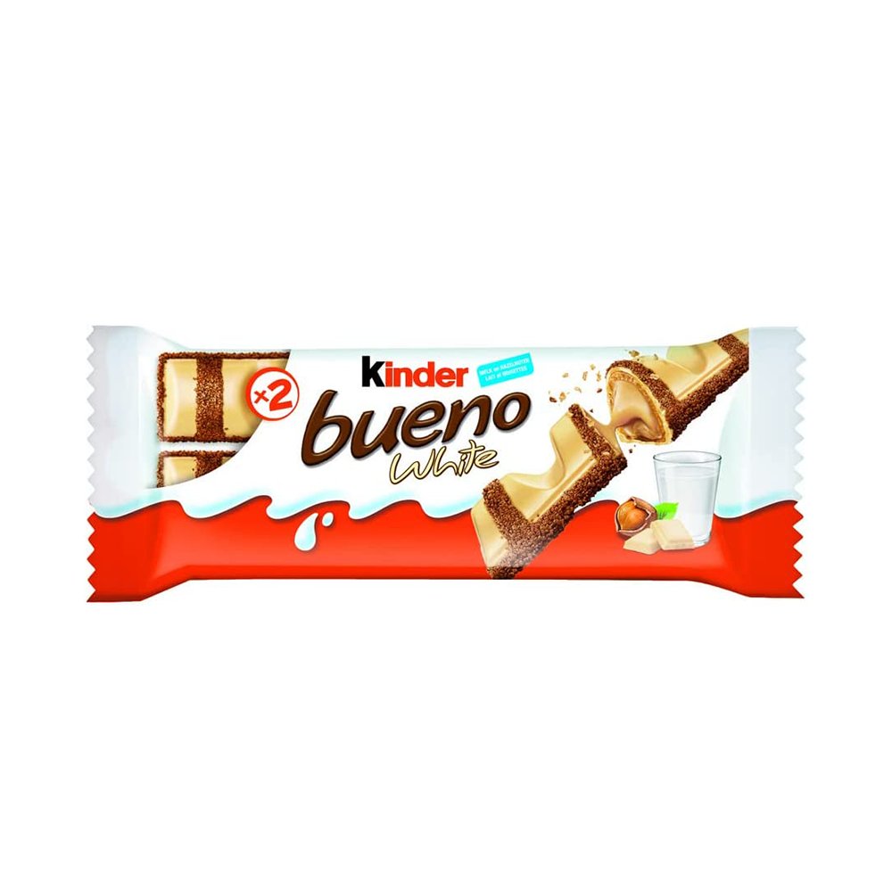 Ferrero Kinder Bueno White - Pacco da 30 x 51 g